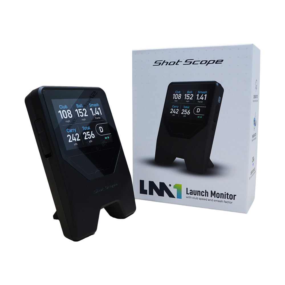 Shot Scope LM1 Launch Monitor - Portable Golf Performance Tracker