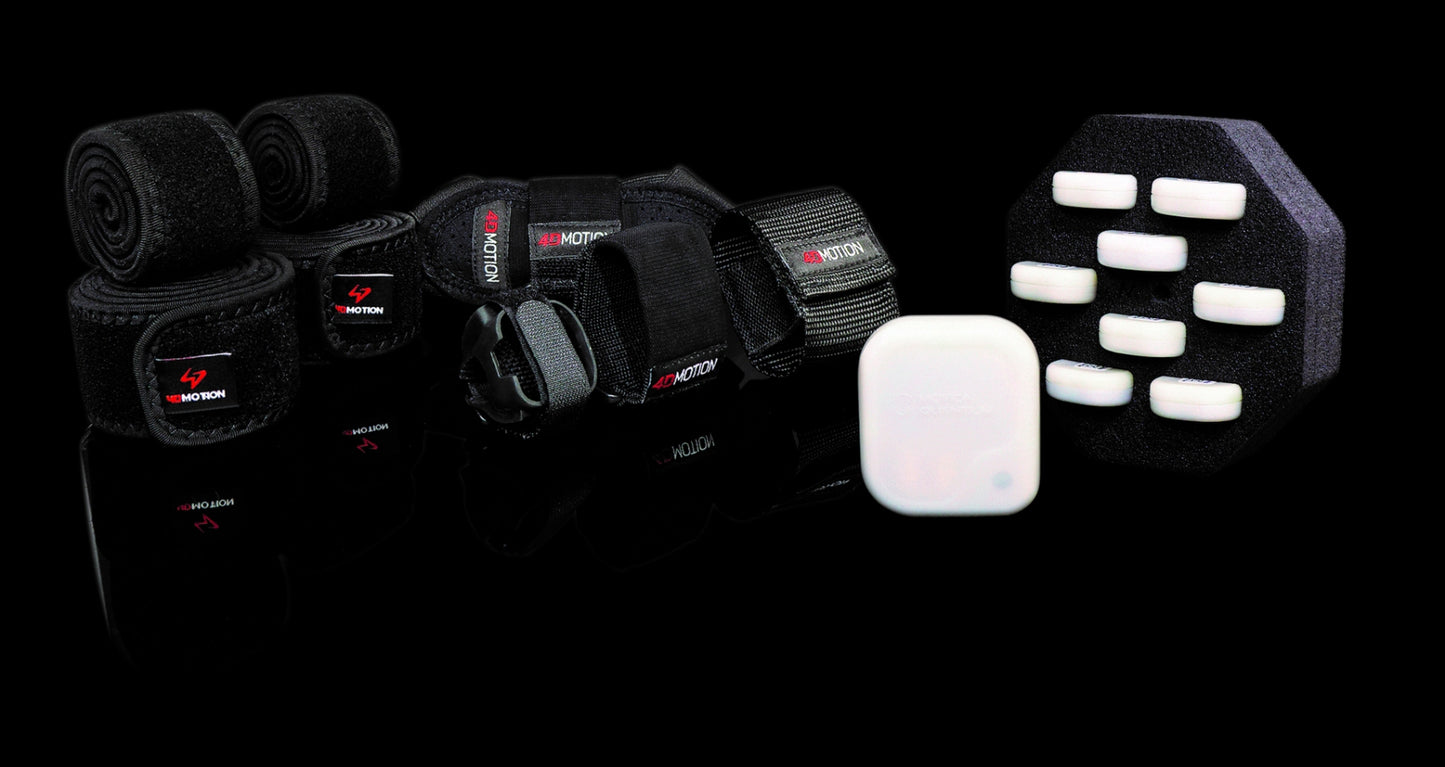 4D Motion 8-Sensor Golf Expert System for Coaches | Real-Time 3D Biomechanics & Swing Analyzer
