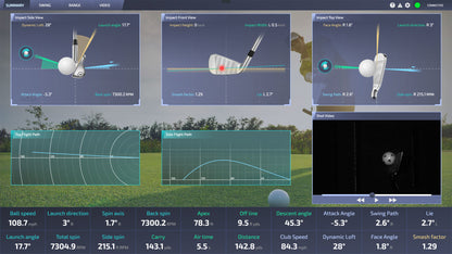 ProTee VX Golf Simulator - Ceiling-Mounted Launch Monitor & Simulator System