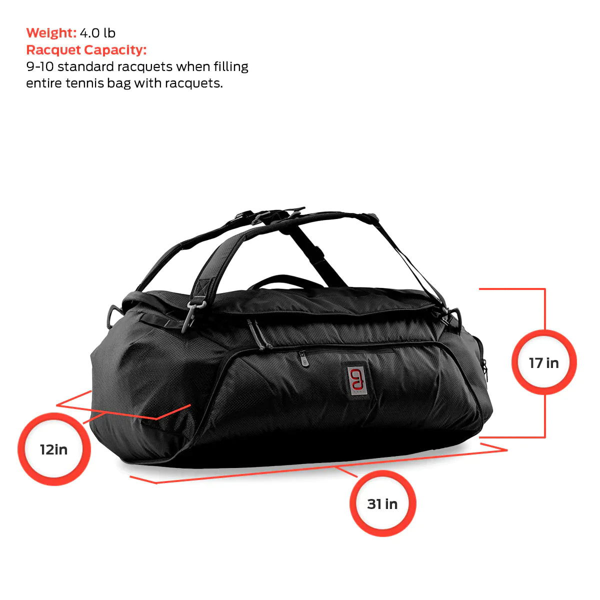 Axiom Duffel Bag – 9 Pack