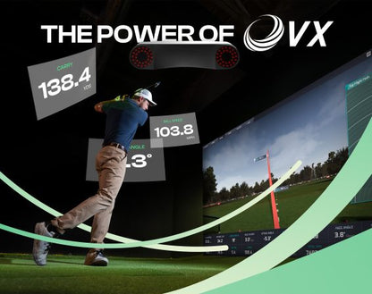 ProTee VX Golf Simulator - Ceiling-Mounted Launch Monitor & Simulator System