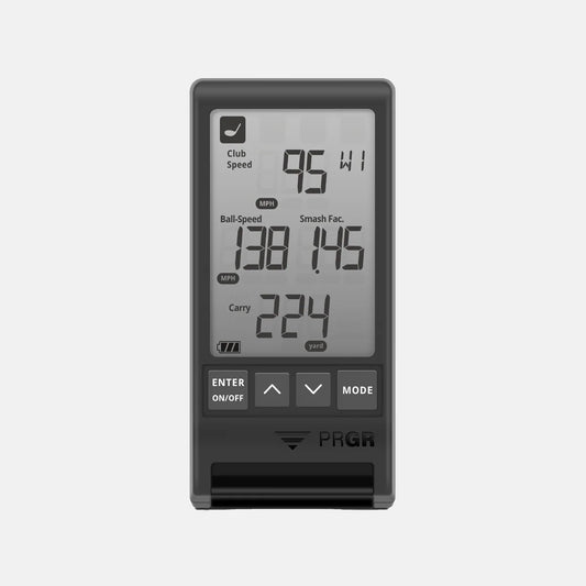 PRGR Portable Launch Monitor - Compact Golf Performance Tracker