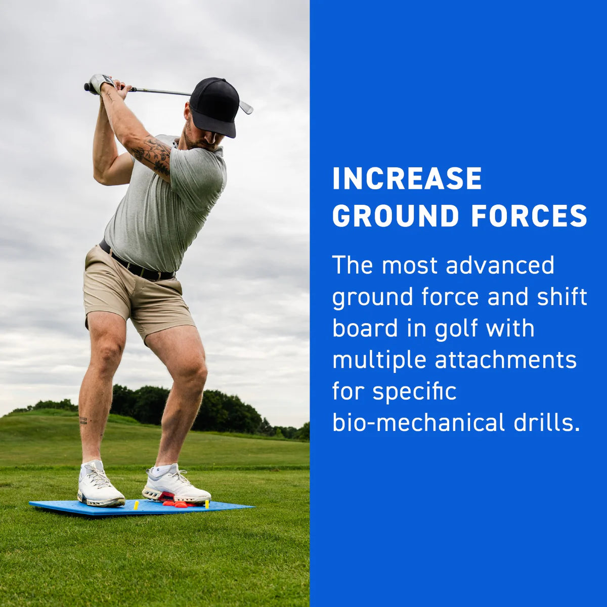 Force Board Pro - Ground Force Golf Training Aid