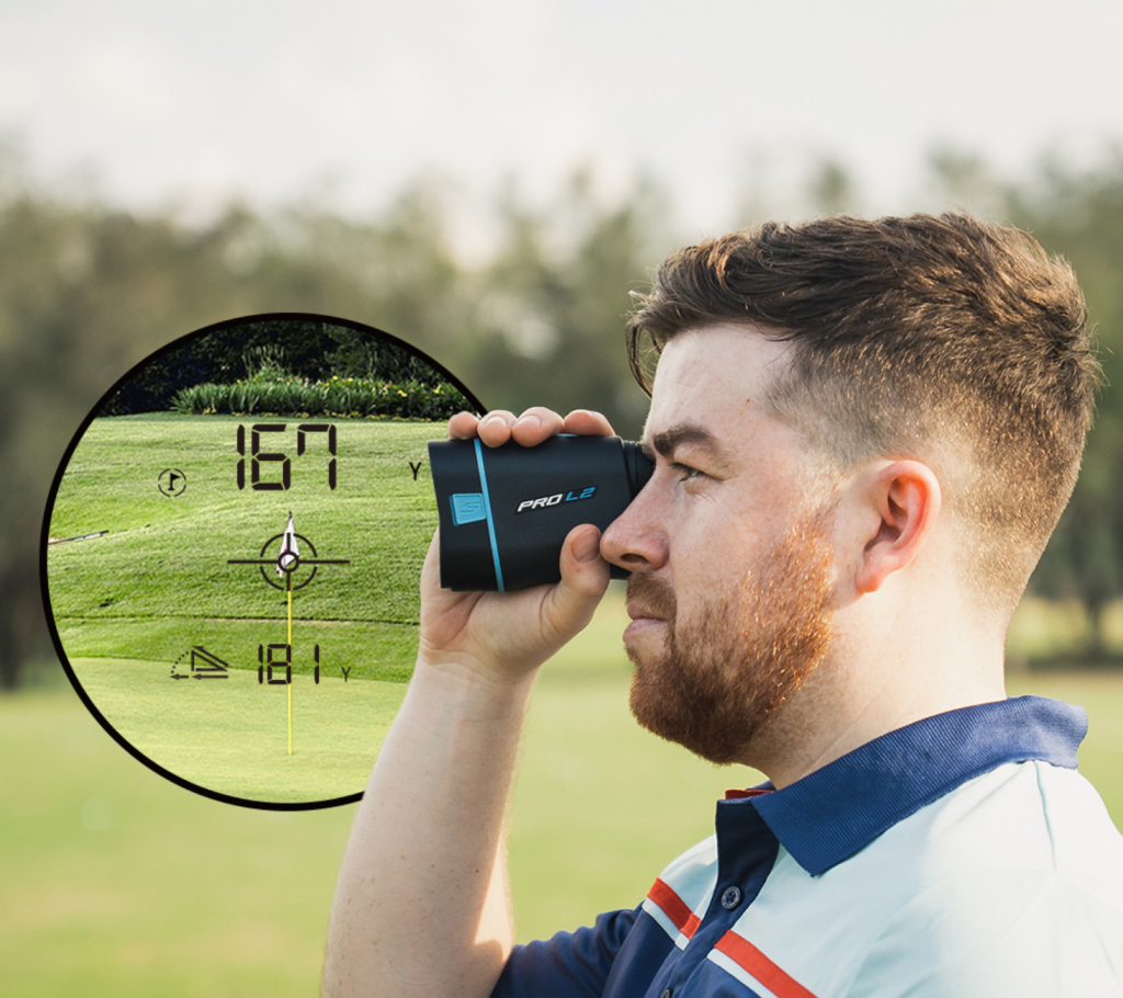 Shot Scope PRO L2 Laser Rangefinder - Compact Golf Distance Finder