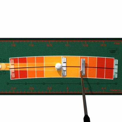 Wellputt Stroke Master 2.5M (8ft) - Compact Putting Practice Mat